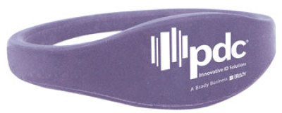 BCI Smart Rewearable ICODE-SLI RFID Wristband