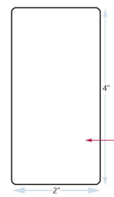 AirTrack Blood Bag Barcode Label