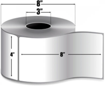 Intermec Duratran II Barcode Label