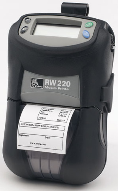 Zebra RW 220 Receipt Printer