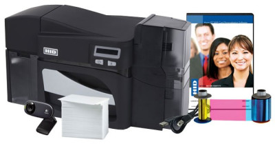 Fargo DTC4500 ID Card Printer System