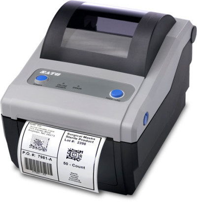 SATO CG408 Barcode Label Printer