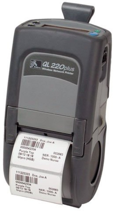 Zebra QL220 Plus Portable Barcode Printer