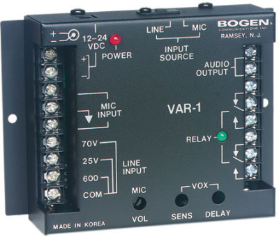 Bogen VAR1 Public Address Equipment