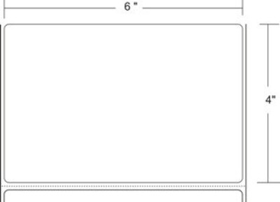 Intermec Duratherm II Barcode Label