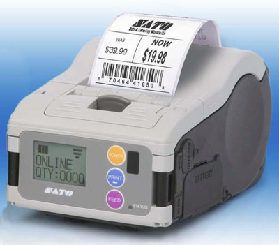 SATO MB200i Portable Barcode Printer