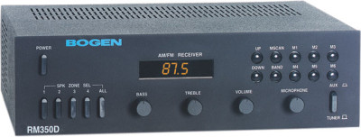 Bogen RM350D Receiver Public Address Equipment