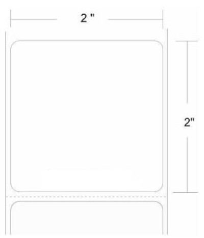 Zebra PolyPro 4000D Barcode Label