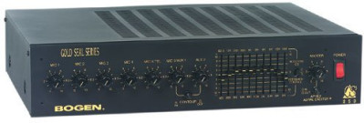 Bogen Gold Seal Series Mixer Amplifier Public Address Equipment