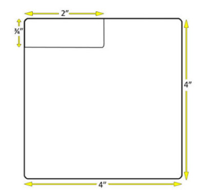 AirTrack Blood Bag Barcode Label