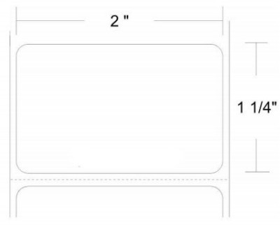 Zebra PolyPro 4000D Barcode Label