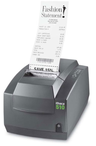 Ithaca 510 Receipt Printer