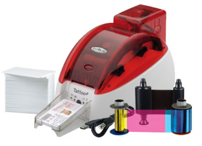 Evolis Tattoo 2 ID Card Printer System