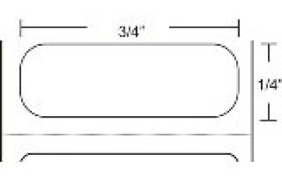 Zebra PolyPro 3000T Barcode Label