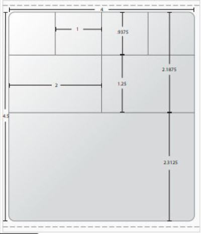 AirTrack Laboratory Barcode Label