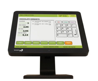 Bematech LE1015 Touch Monitor Touchscreen