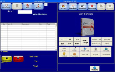 CAP Software SellWise Wasp POS Software