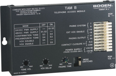 Bogen TAMB Public Address Equipment
