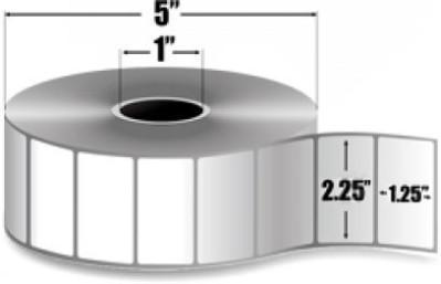 AirTrack Performance 2200T Polypro Barcode Label