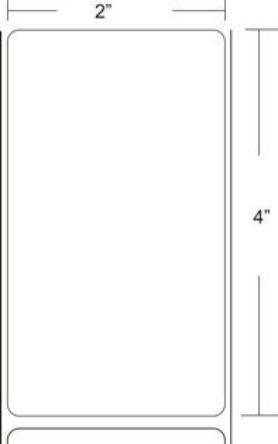 Intermec Duratran II Barcode Label