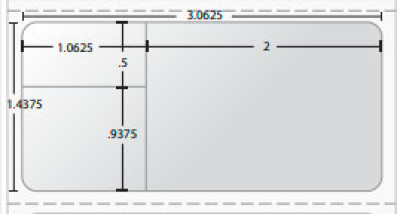 AirTrack Laboratory Barcode Label