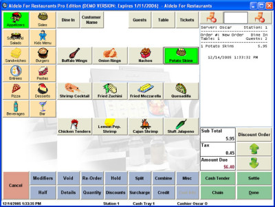 Aldelo For Restaurants: Pro Edition Wasp POS Software