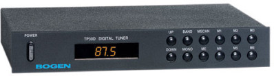 Bogen TP30D Digital Tuner Public Address Equipment