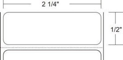Zebra Labels Barcode Label