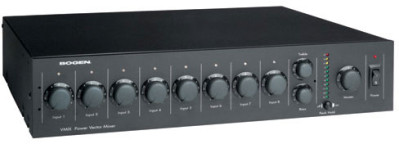 Bogen VMIX Power Vector Mixer-Pre-Amplifier Public Address Equipment