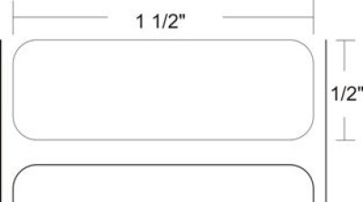 Zebra PolyPro 3000T Barcode Label