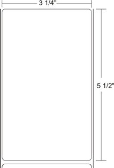 Zebra PolyPro 4000T Barcode Label