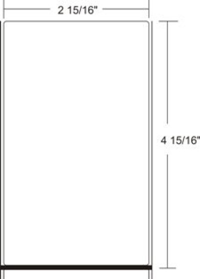 Zebra Z-Perform 2000D Barcode Label