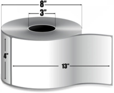 Zebra Z-Select 4000T Barcode Label