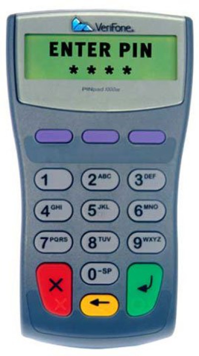 VeriFone Payment Terminal