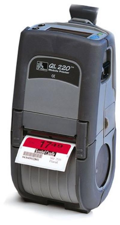 Zebra QL220 Portable Barcode Printer