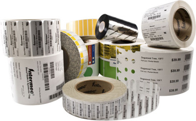 Intermec Duratran II Gloss Polyester Barcode Label