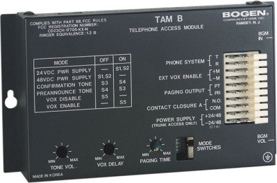 Bogen TAMB Public Address Equipment
