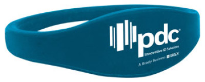 BCI Smart Rewearable ICODE-SLI RFID Wristband