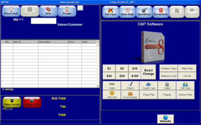 CAP Software Wasp POS Software