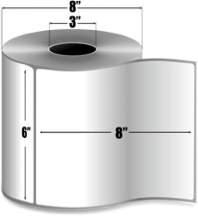 Zebra Z-Select 4000T Barcode Label