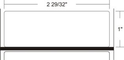 Zebra Z-Perform 1000D Barcode Label