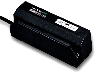 Hand Held ScanTeam 6400 Barcode Card Reader