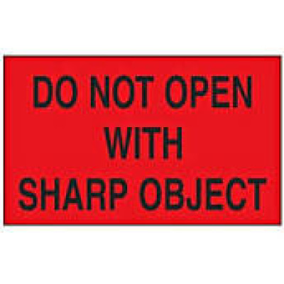 AirTrack Do Not Barcode Label