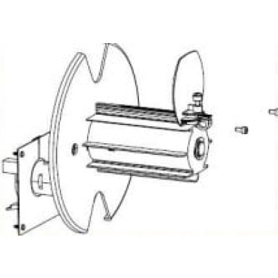 Zebra Internal Printer Parts Label Rewinder