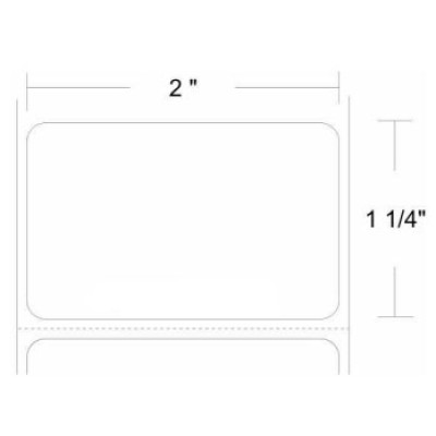 Zebra PolyPro 4000D Barcode Label