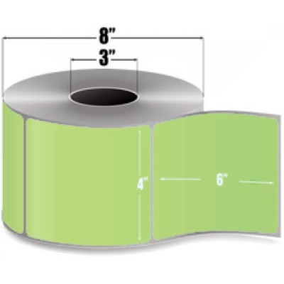 AirTrack Performance Floodcoat Paper Barcode Label