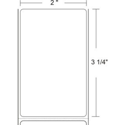 Intermec Duratran II Barcode Label