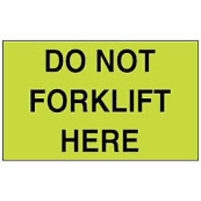 AirTrack Do Not Barcode Label