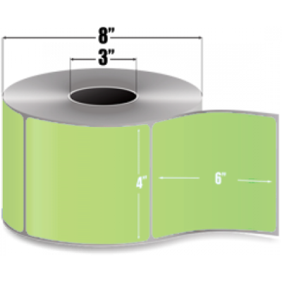 AirTrack Performance Floodcoat Paper Barcode Label