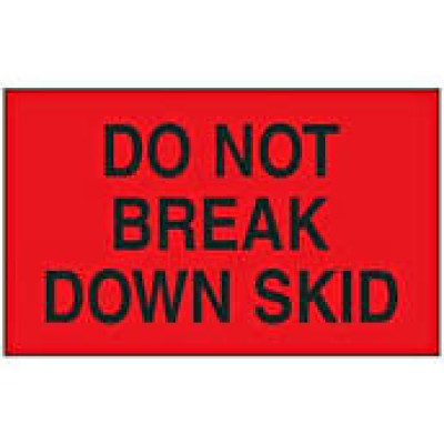 AirTrack Do Not Barcode Label